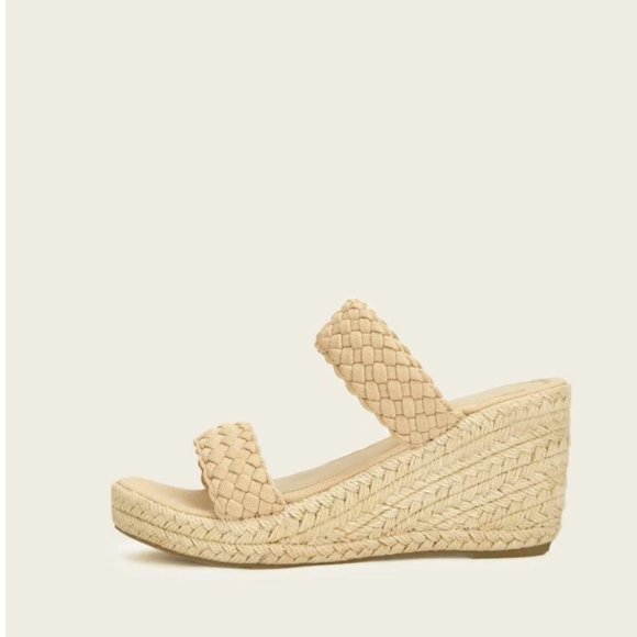 Brand New Beige Wedges - Picture 3 of 3